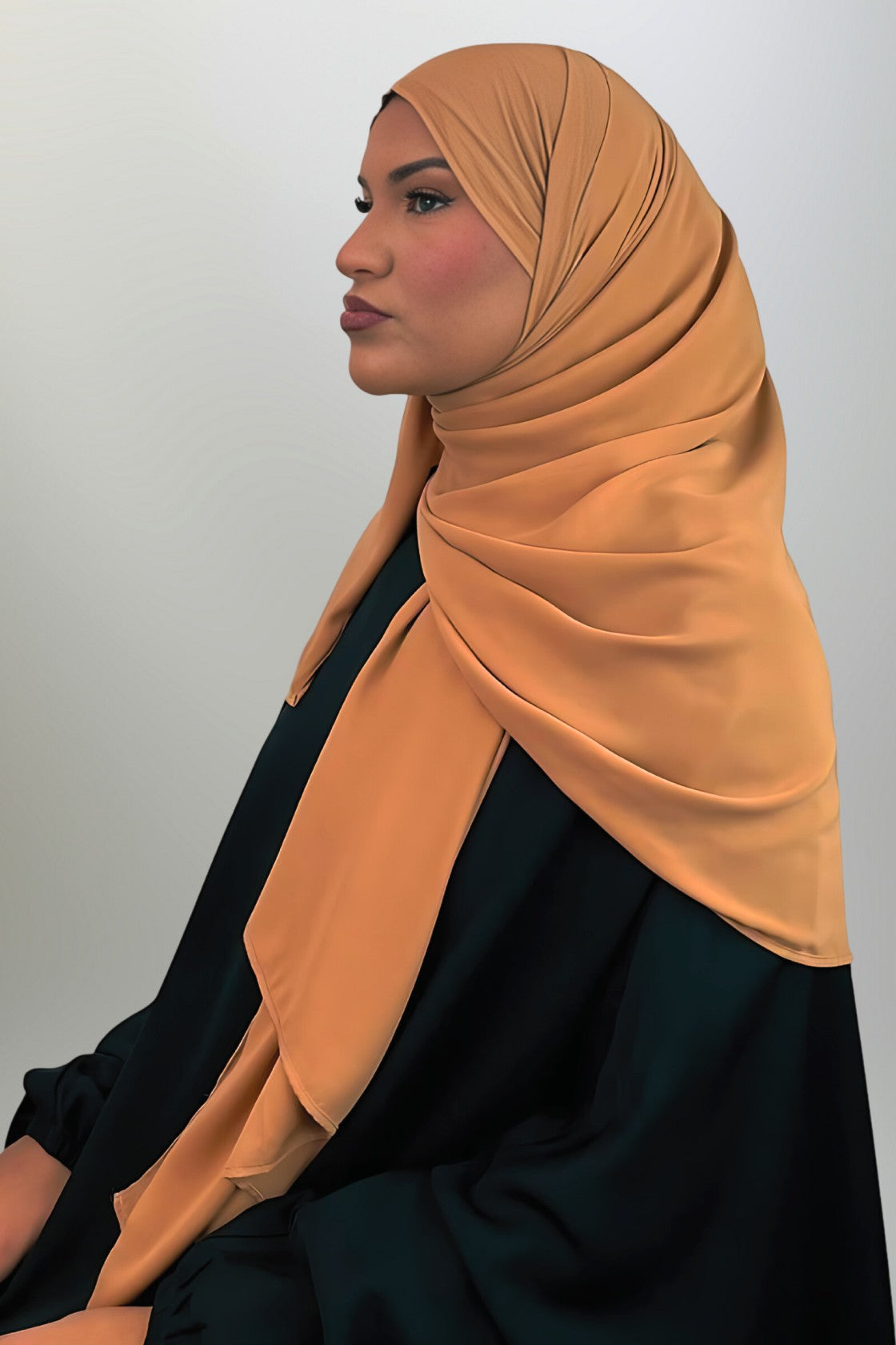 Premium Chiffon Hijab - Cacao